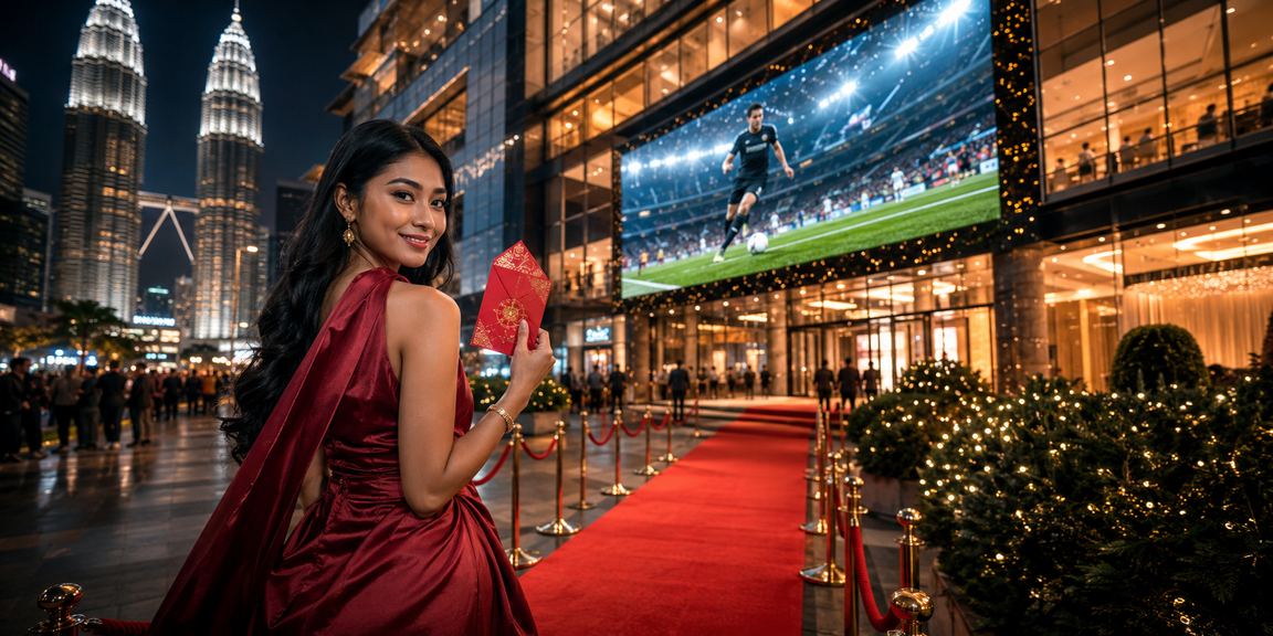 Pemain Malaysia menikmati taruhan bola sepak dalam talian di Kuala Lumpur bersama lpk777